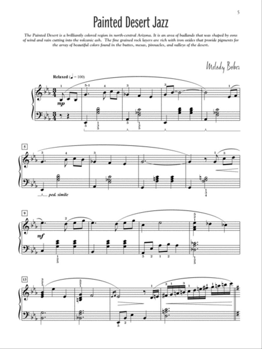 Amazing Arizona! Amazing Arizona! Piano Solo scores gallery preview page 3