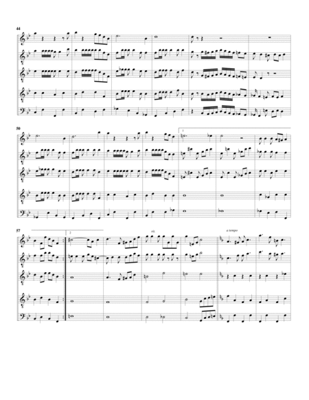 Real slow rag from the opera "Treemonisha" (arrangement for 5 recorders (SATTB))