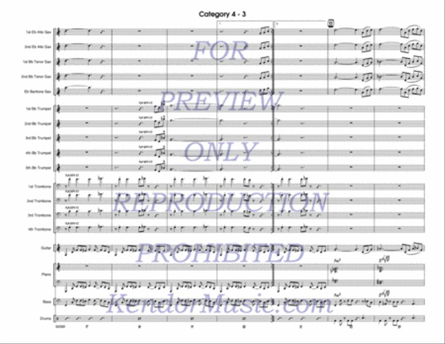 Category 4 Jazz Ensemble scores gallery preview page 4
