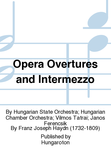 Opera Overtures and Intermezzo image number null