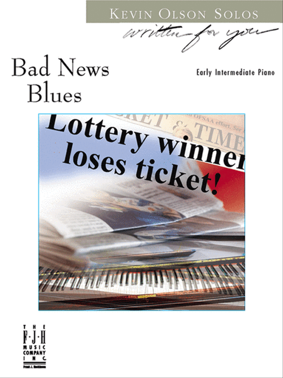 Bad News Blues Bad News Blues Piano Method scores gallery preview page 2