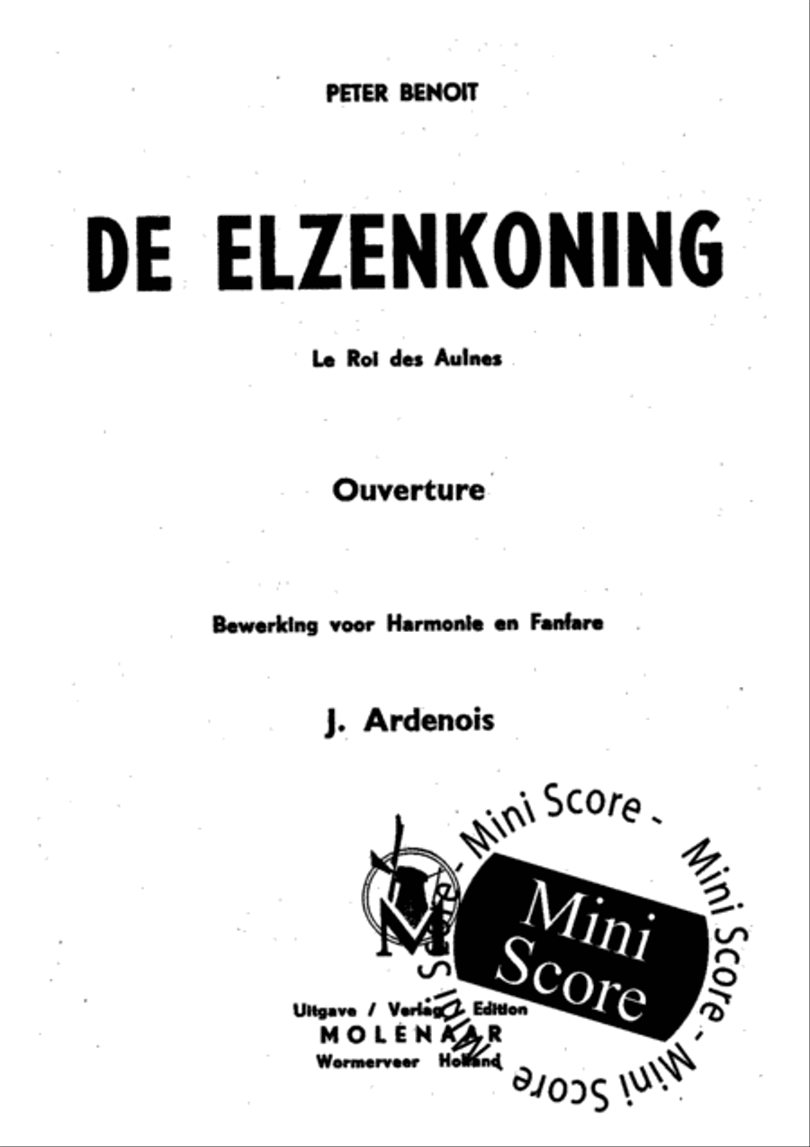De Elzenkoning De Elzenkoning Concert Band scores gallery preview page 3