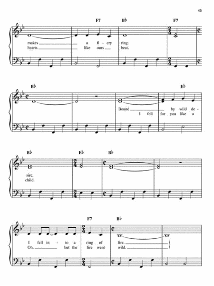 Johnny Cash - The Hits Johnny Cash - The Hits Easy Piano scores gallery preview page 5