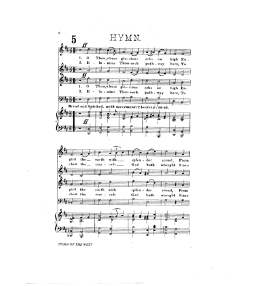 Hymn of the West Concert Band scores gallery preview page 9