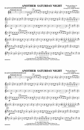 Another Saturday Night: E-flat Alto Saxophone