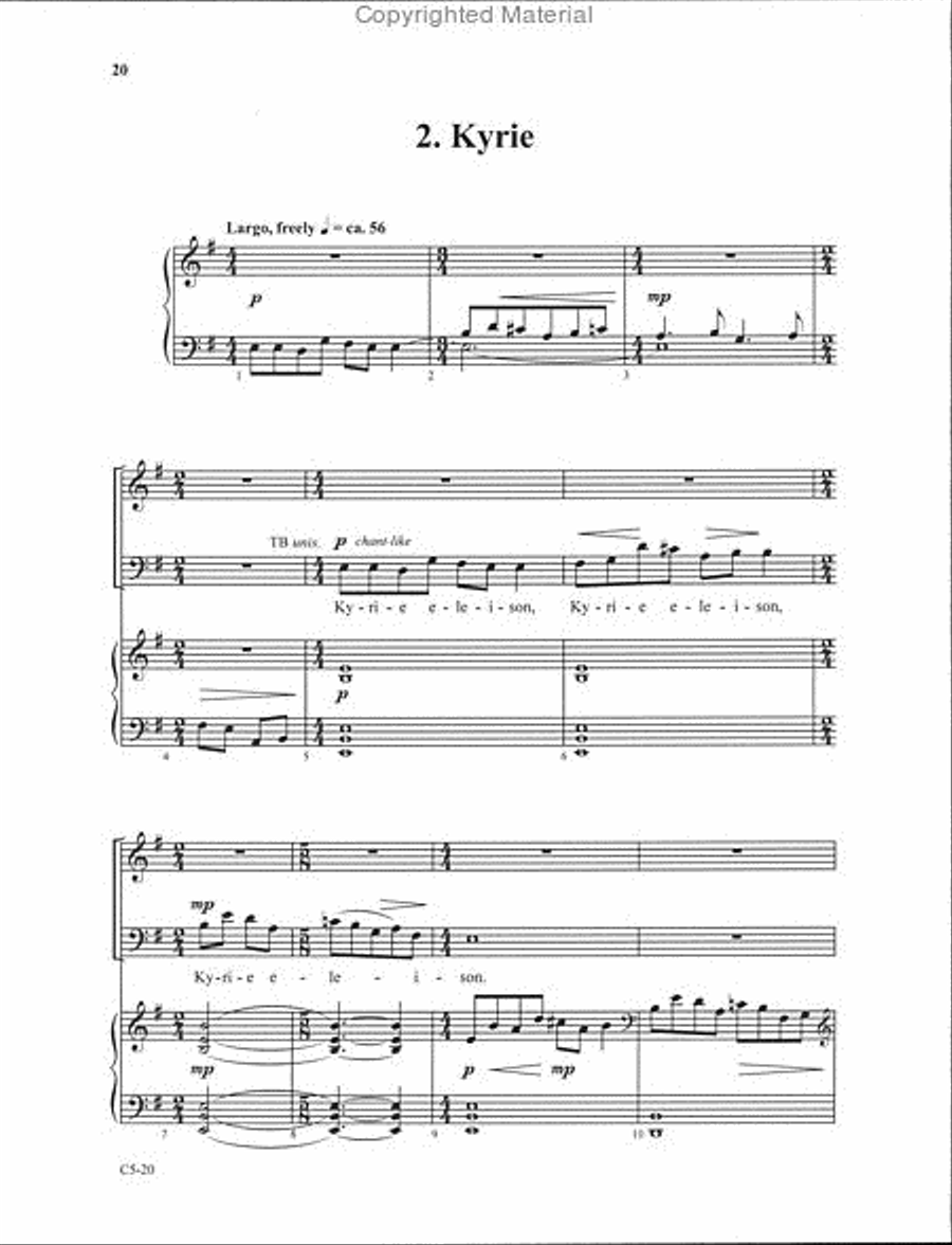 Requiem 4-Part scores gallery preview page 8