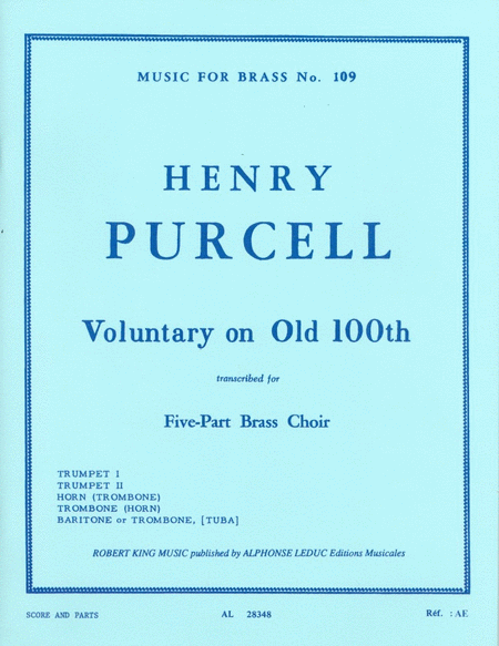 Voluntary On 'old 100th' (quintet-brass)
