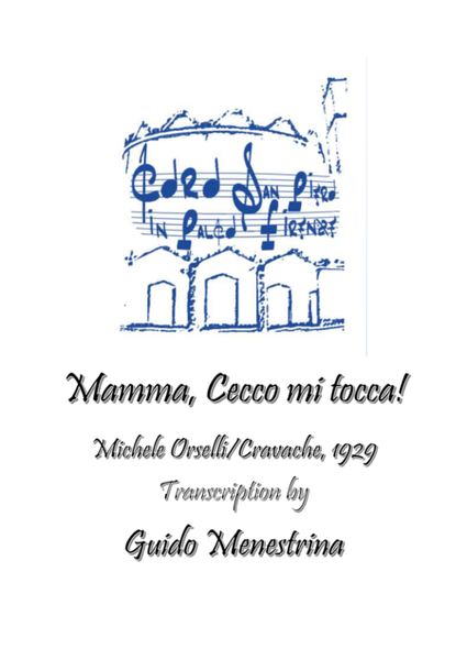 Michele Orselli - Mamma, Cecco mi tocca (1929) image number null