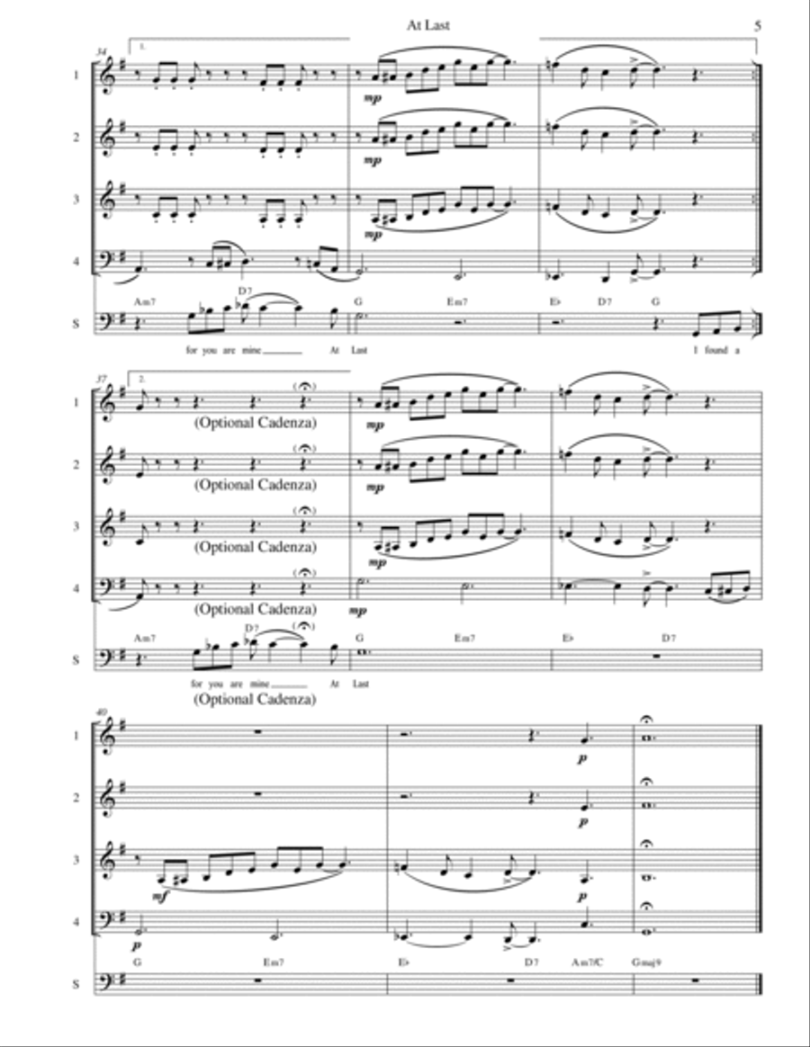 At Last Low Voice scores gallery preview page 6