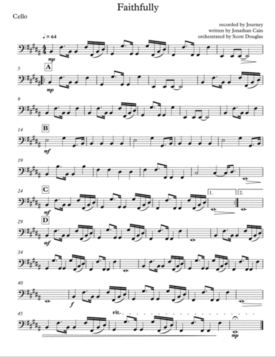 Faithfully Small Ensemble scores gallery preview page 5