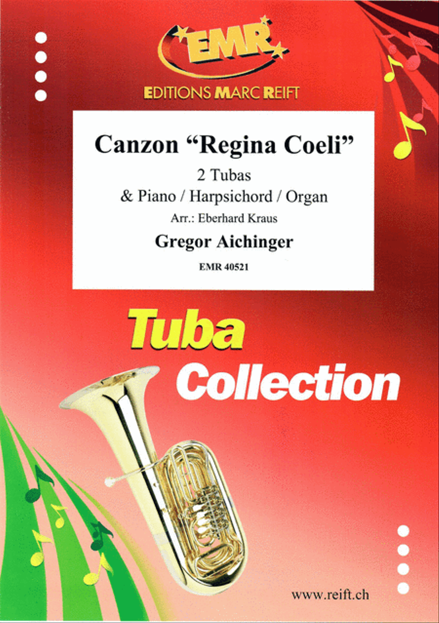 Canzon Regina Coeli Tuba scores gallery preview page 1