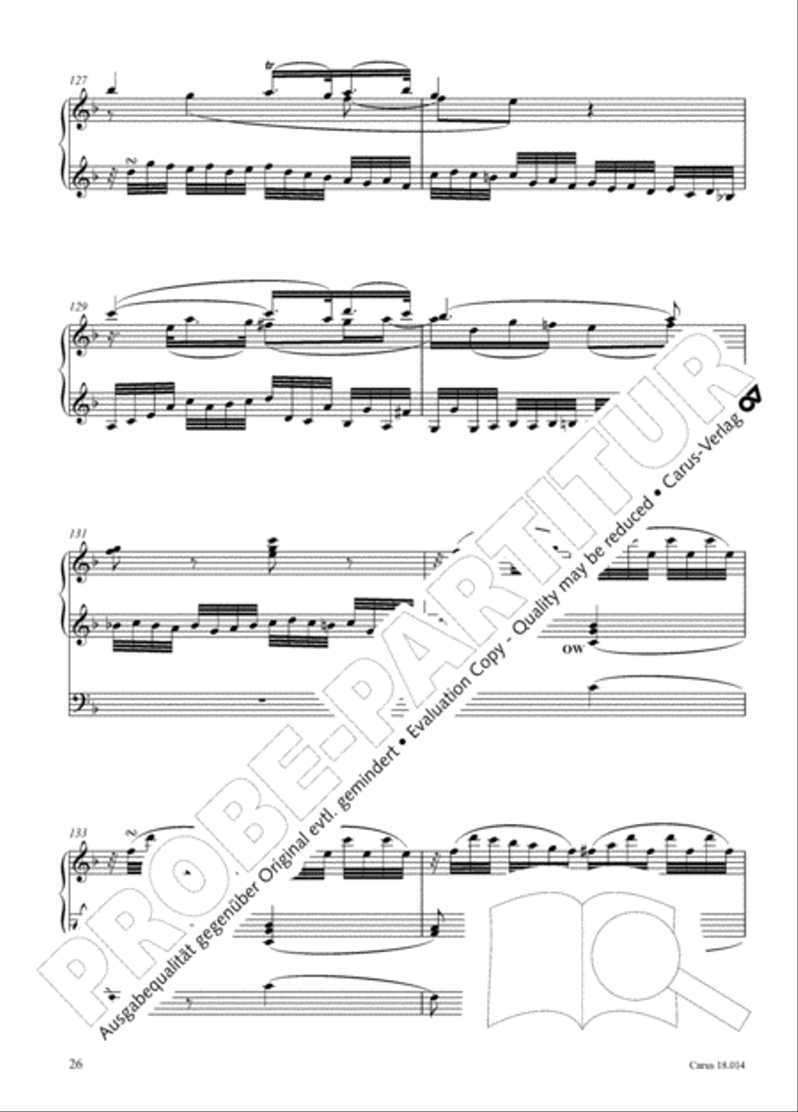 W. A. Mozart: Three organ works Organ scores gallery preview page 27