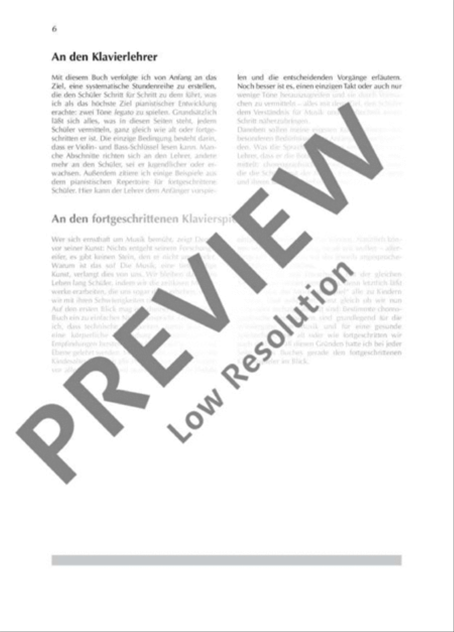 Klavier-Choreographie Piano Solo scores gallery preview page 7