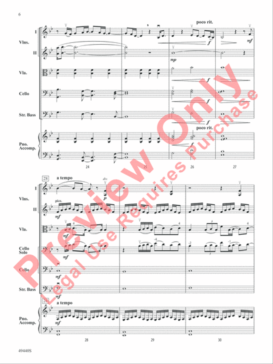 Found/Tonight String Orchestra scores gallery preview page 7
