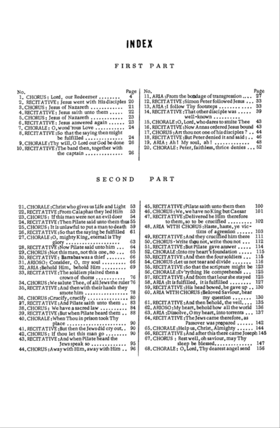 St. John Passion 4-Part scores gallery preview page 6