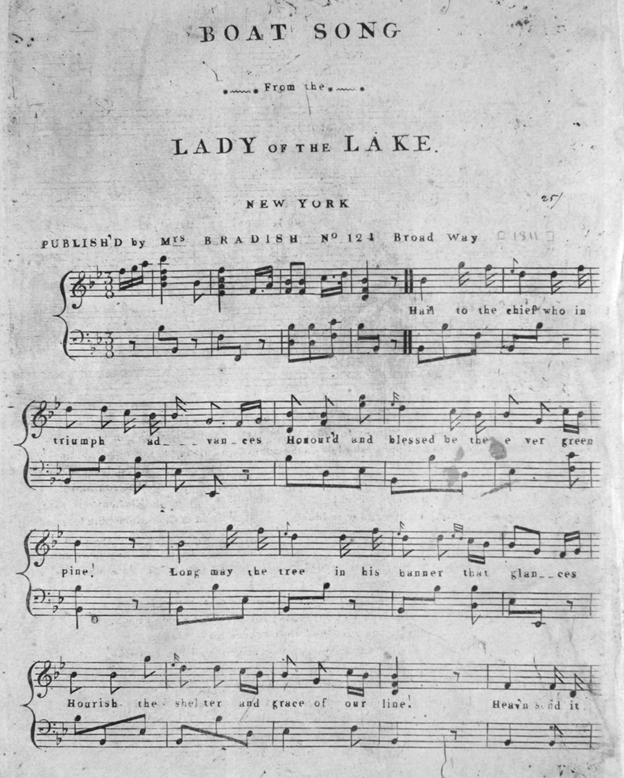 Boat Song From The Lady of the Lake