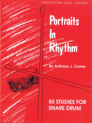 Book cover for Portraits In Rhythm (Snare Drum)