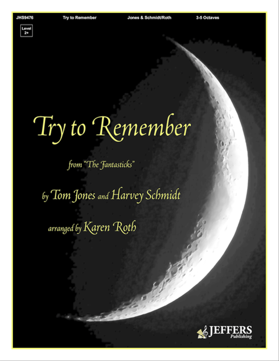 Try to Remember 5 Octaves Sheet Music Sheet Music Plus