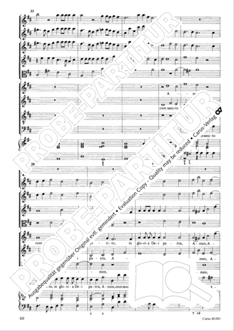 Gloria in D SSA scores gallery preview page 67