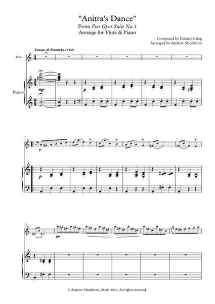 Ten Solos for Flute and Piano image number null
