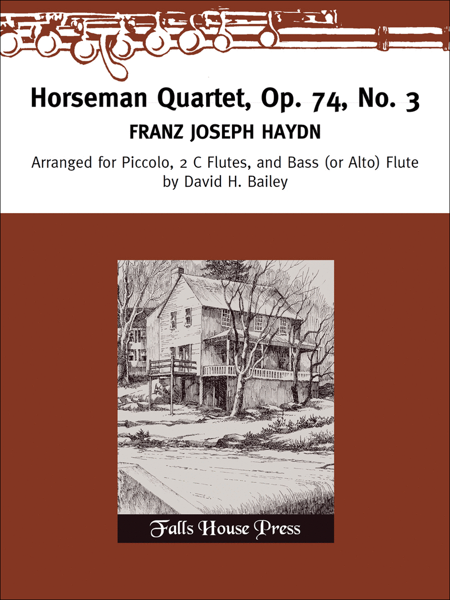 Horseman Quartet Op. 74, No. 3 Chamber Music scores gallery preview page 1
