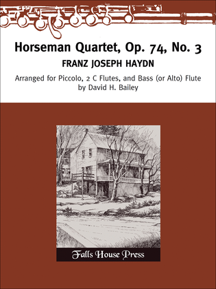 Horseman Quartet Op. 74, No. 3