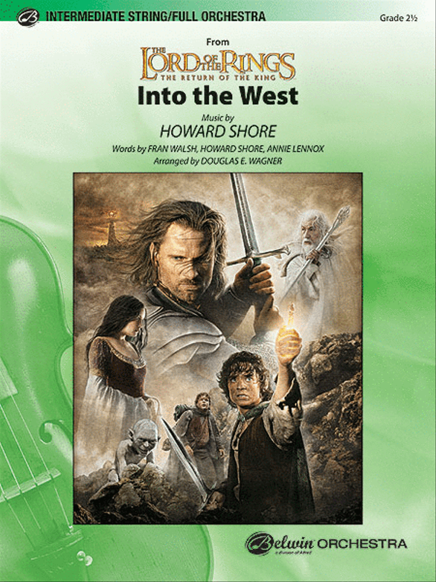 Into the West (from The Lord of the Rings: The Return of the King) String Orchestra scores gallery preview page 1