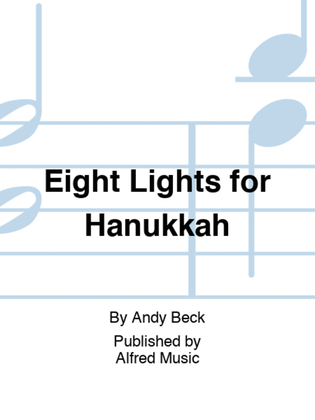 Book cover for Eight Lights for Hanukkah