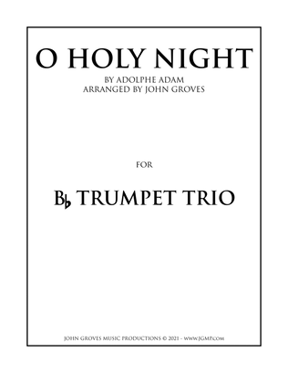 Book cover for O Holy Night - Trumpet Trio