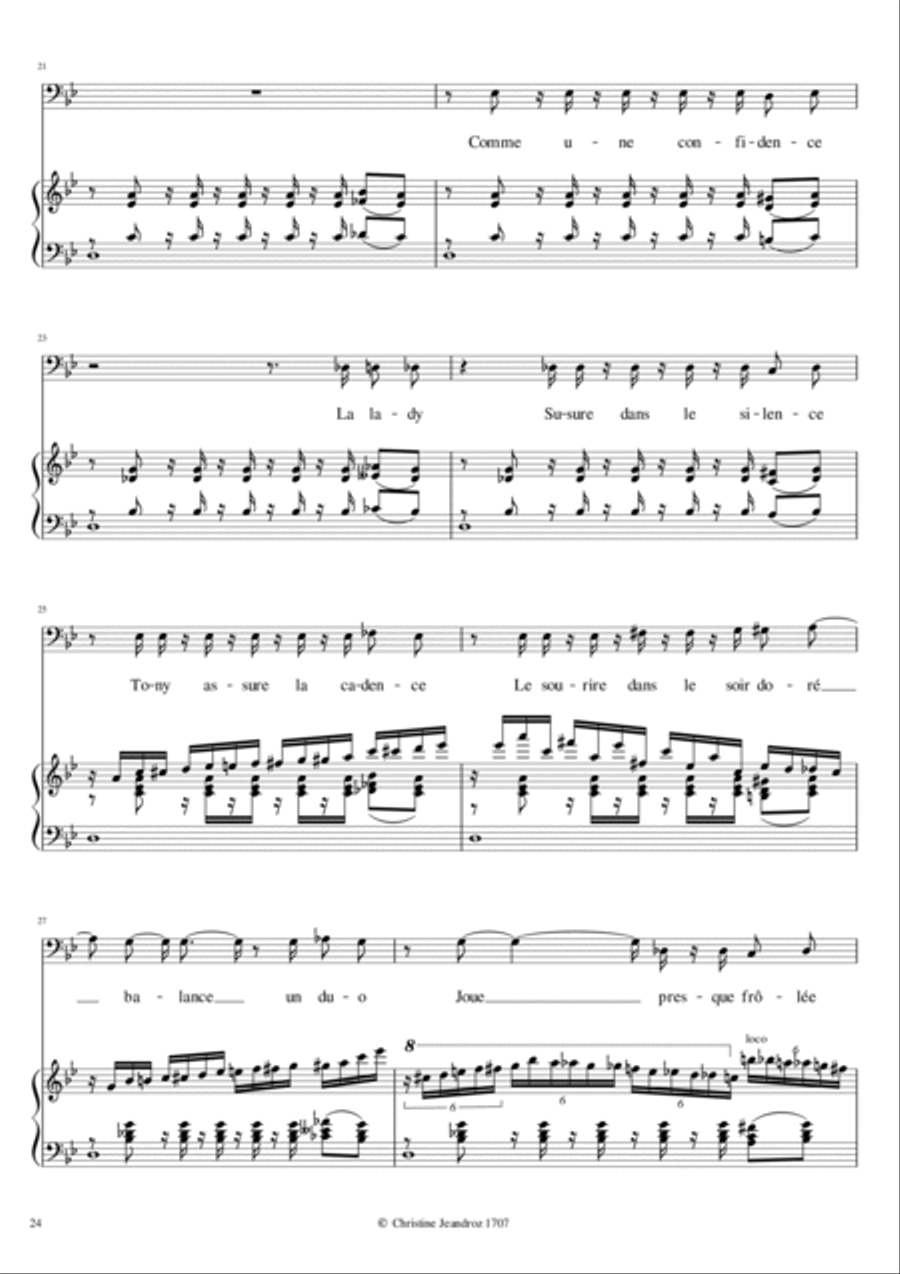 Lady Jazz Lady Jazz Chamber Music scores gallery preview page 4