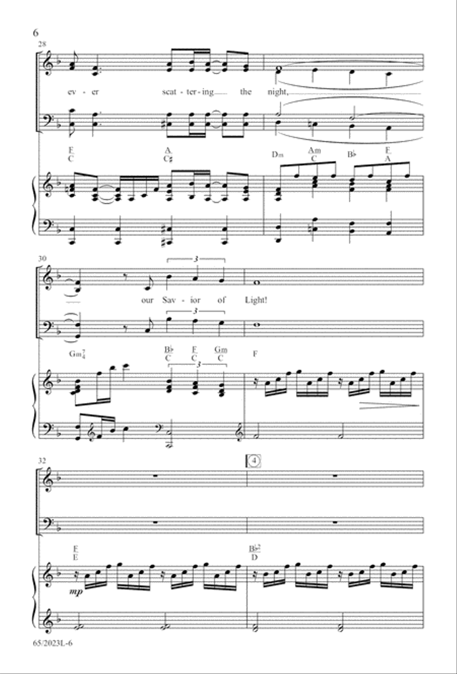 Child of Hope Child of Hope 4-Part scores gallery preview page 7