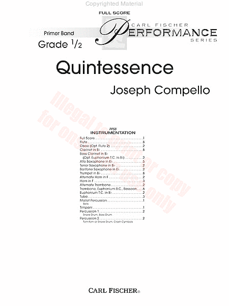 Quintessence image number null