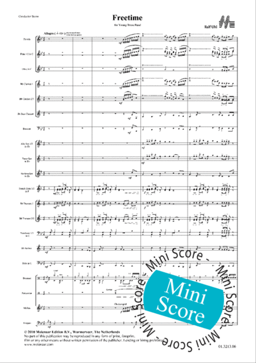 Freetime Concert Band scores gallery preview page 3