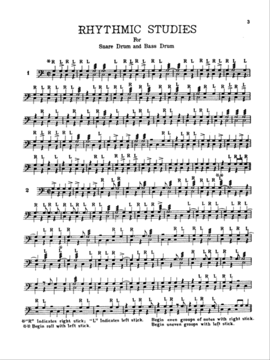 Modern Drum Studies Percussion scores gallery preview page 8
