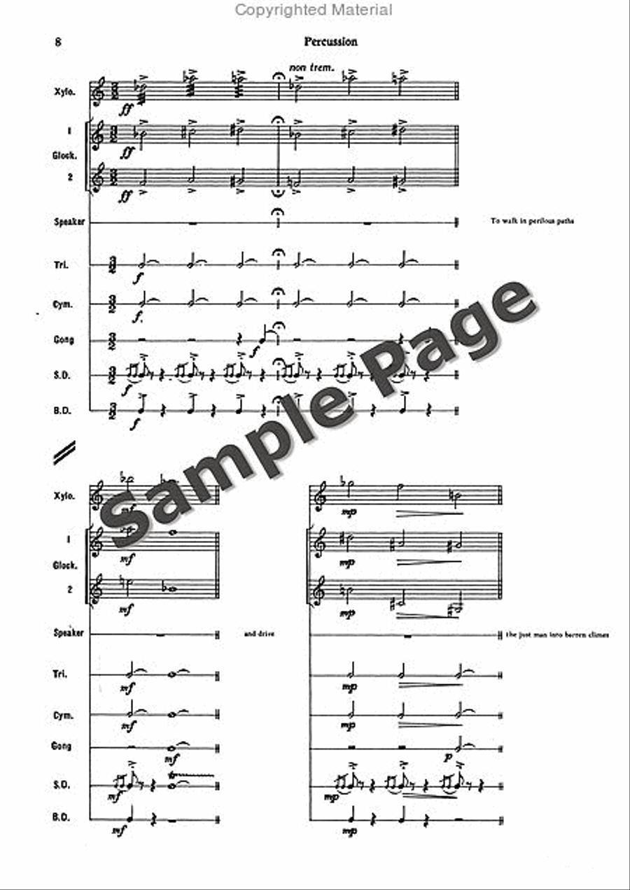 Virtutes Virtutes Percussion scores gallery preview page 9