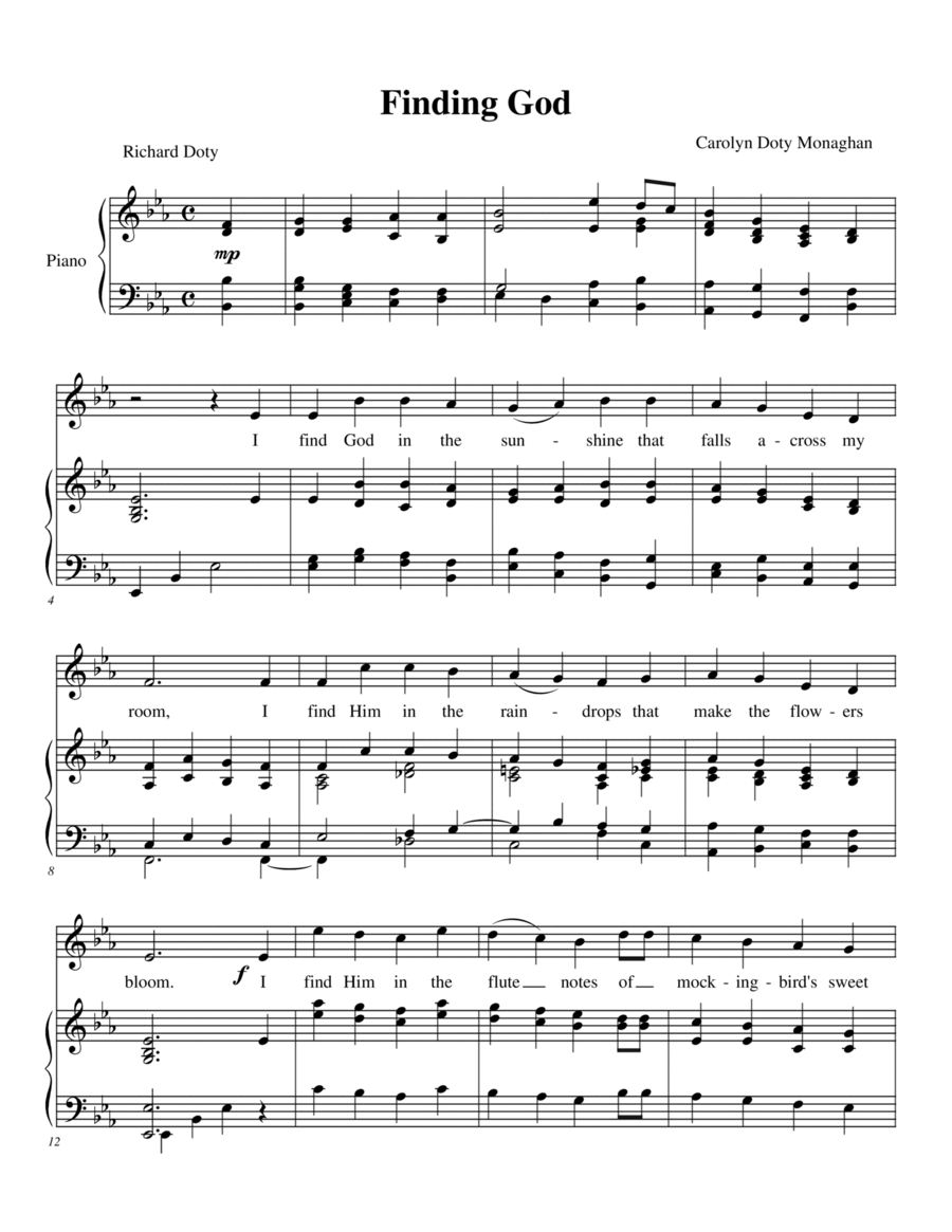 Finding god SA scores gallery preview page 1
