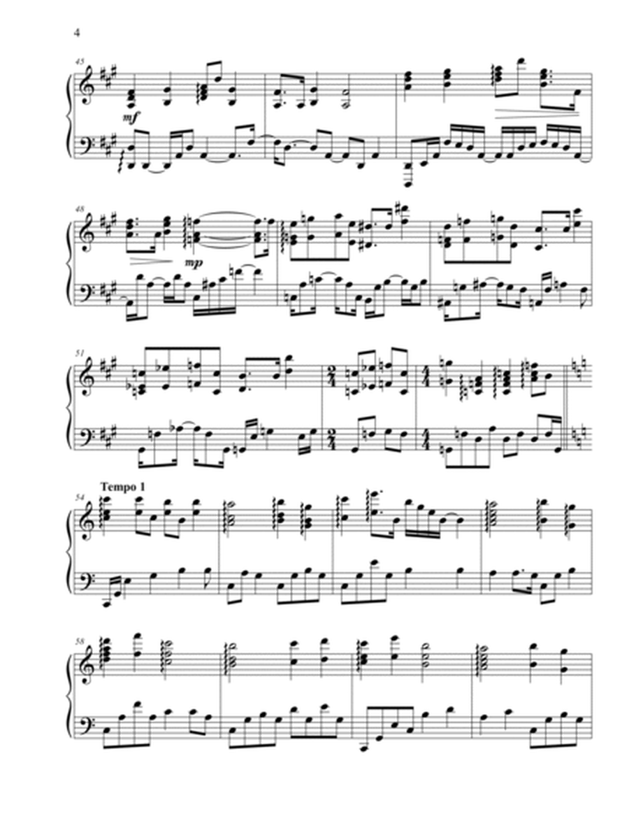 Big Sur Reminiscence - original piano solo image number null