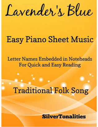 Book cover for Lavender's Blue Easy Piano Sheet Music