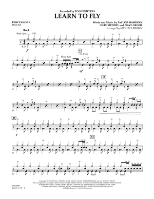 Learn to Fly - Percussion 1