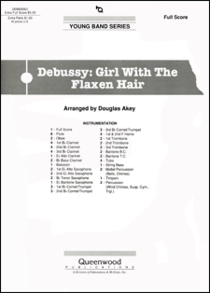 Debussy: Girl with the Flaxen Hair - Score