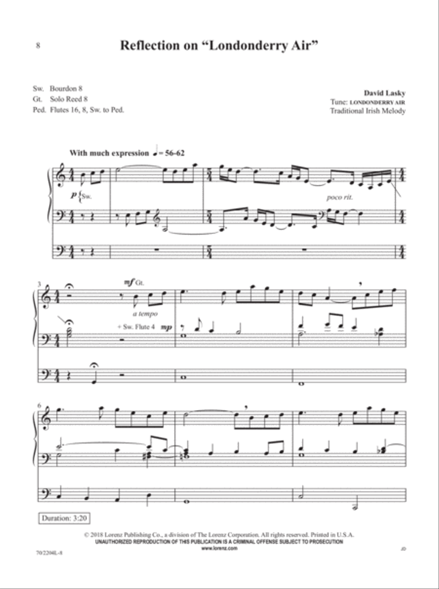 The Organist's Library, Vol 66 Organ Solo scores gallery preview page 5