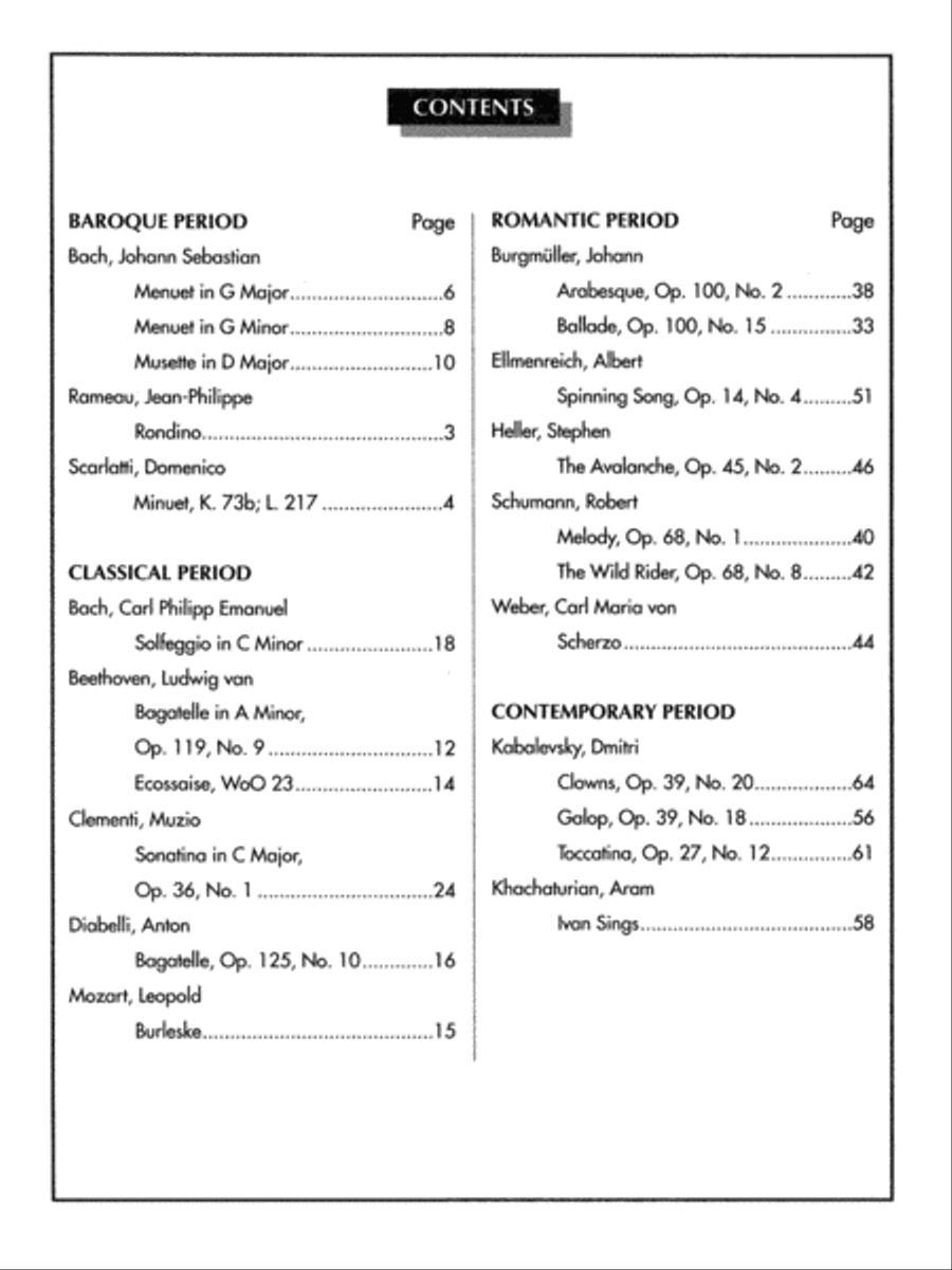 Favorite Classics, Book 1 Piano Duet scores gallery preview page 6