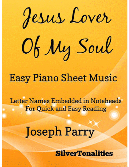 Jesus Lover of My Soul Easy Piano Sheet Music