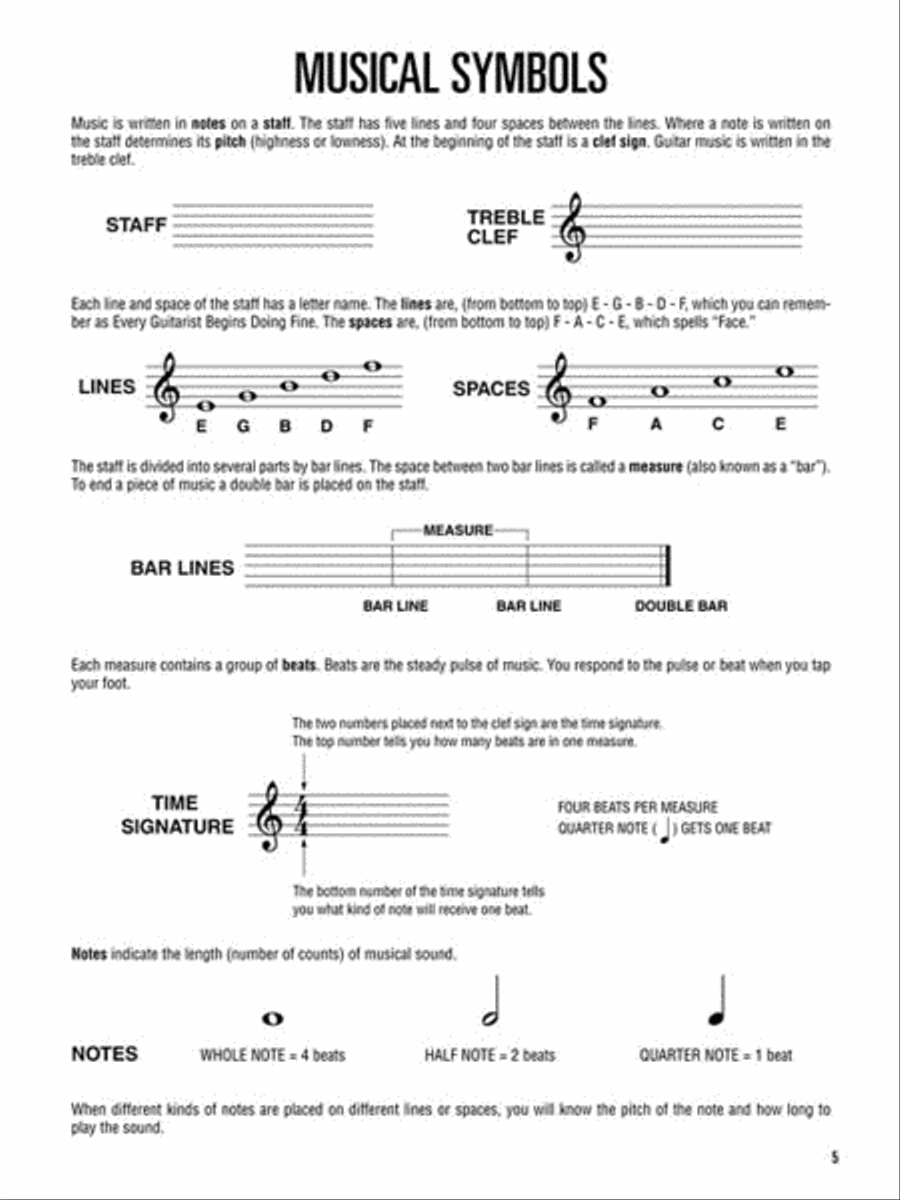 Hal Leonard Guitar Method Book 1 Guitar scores gallery preview page 3