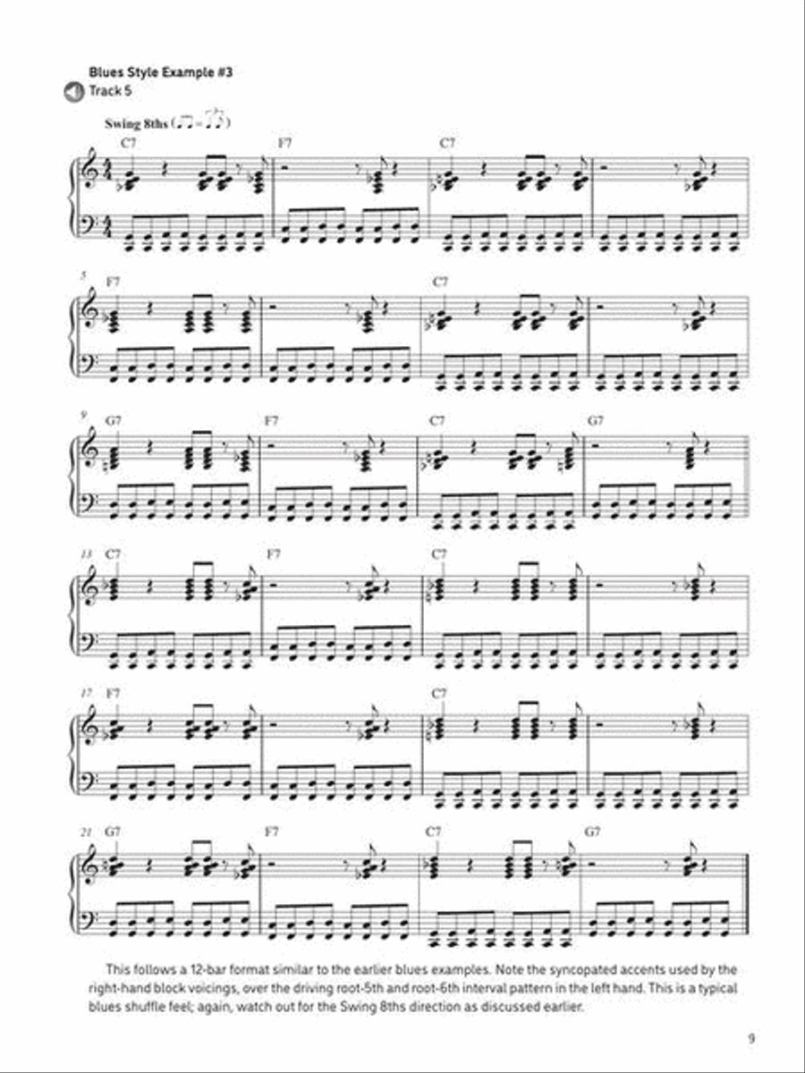 Piano Chord Voicings in All Styles Piano Method scores gallery preview page 9