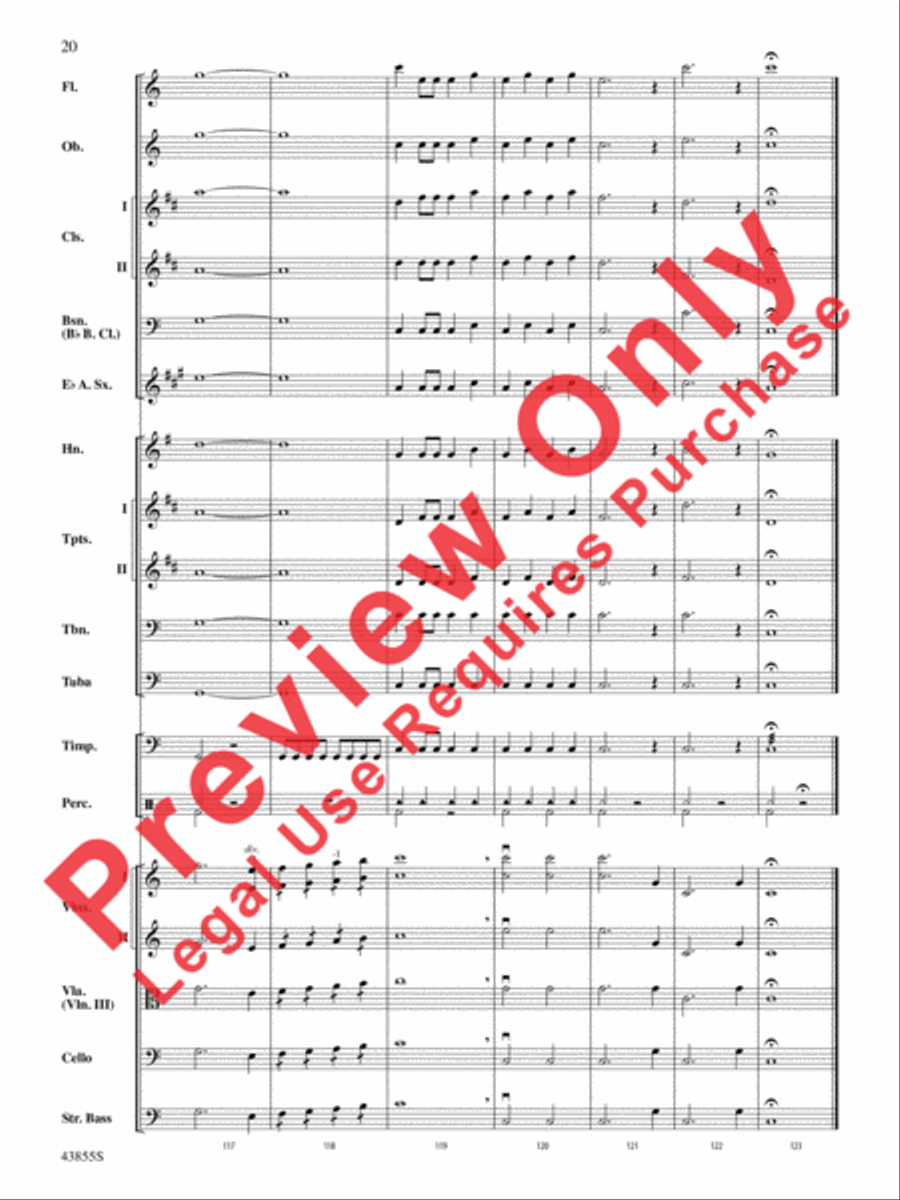 The Abduction from the Seraglio Full Orchestra scores gallery preview page 21