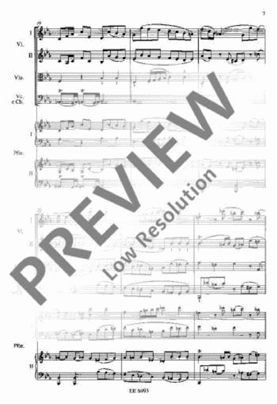 Adagio and Fugue C minor Miniature Score scores gallery preview page 20