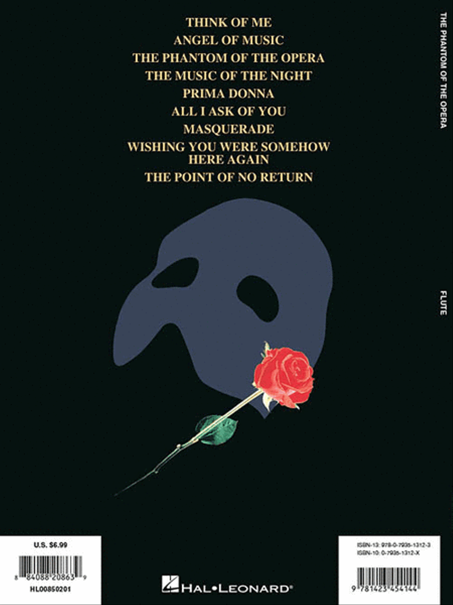 The Phantom of the Opera Flute Solo scores gallery preview page 2
