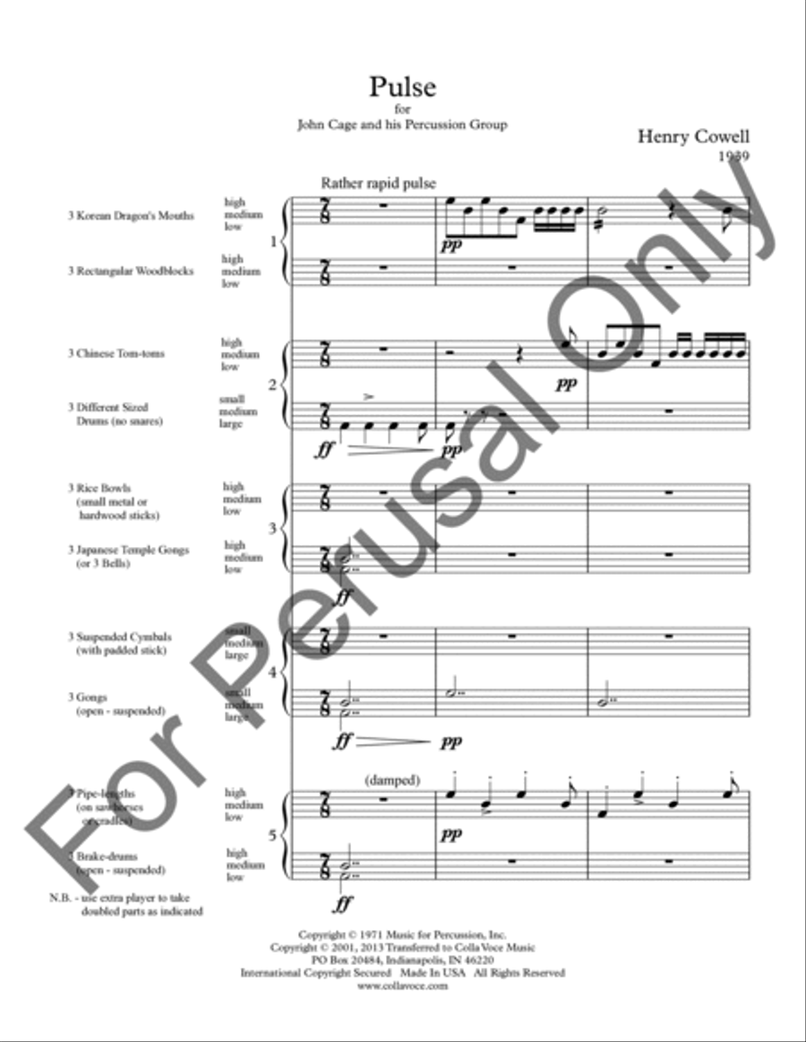 Pulse Drums scores gallery preview page 2