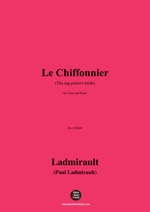 Ladmirault-Le Chiffonnier(The rag picker's bride),in e minor